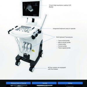 DW-370 TROLLEY BLACK AND WHITE ULTRASOUND DIAGNOSTIC SYSTEM