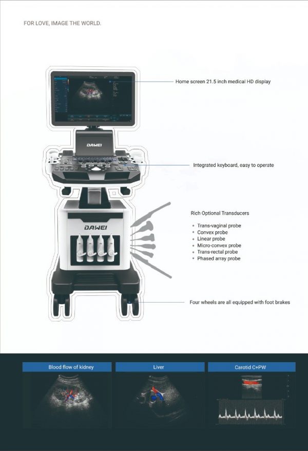 DW-F5PLUS TROLLEY COLOR ULTRASONIC DIAGNOSTIC APPARATUS