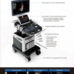 DW-T3 TROLLEY COLOR DOPPLER DIAGNOSTIC ULTRASOUND SYSTEM