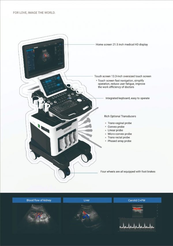 DW-T5PLUS TROLLEY COLOR ULTRASONIC DIAGNOSTIC APPARATUS